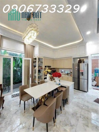 Bán nhà 4 tầng 5.5x14m đường 8m thị trấn nhà Bè chỉ 6.7 tỷ