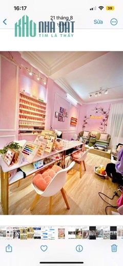 Vì lý do sức khoẻ nên e cần sang nhượng lại cả tiệm nail Địa chỉ: ở phố Trung Phụng, Đống Đa, Hà Nội