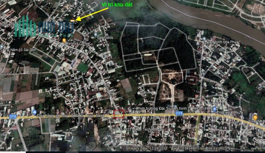 Đất chính chủ. Vị trí trắc địa khu đất 500m2: (ngang 21 dài 24) - Xã Hoà Phú, Củ Chi, TP Hồ Chí Minh