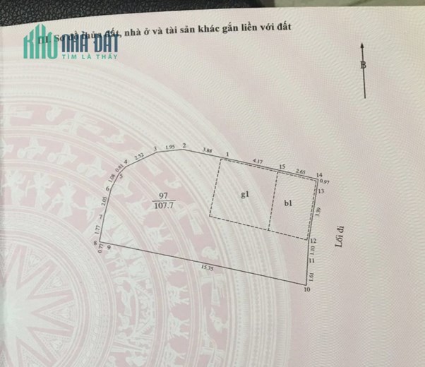 Ngõ Hoàng Hoa Thám 108m², Nhà C4, MT 7.1m, giá 12.8 tỷ Ba Đình. O94lO7l689