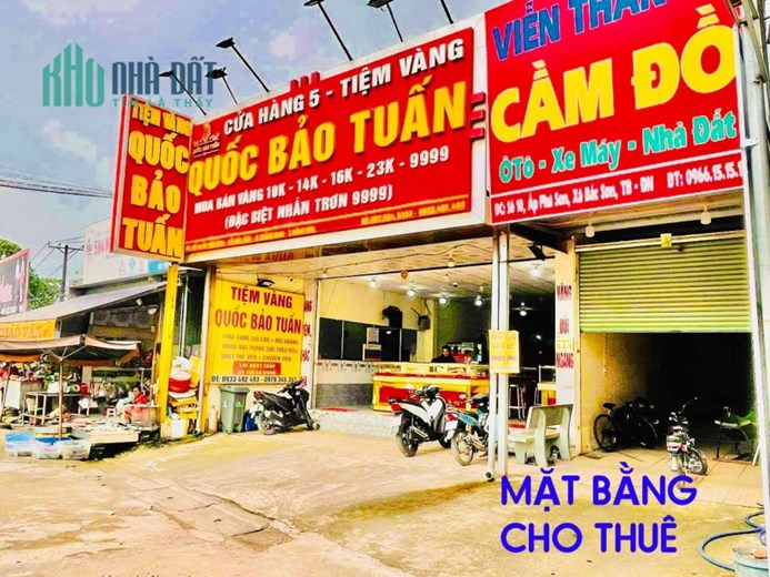 CHO THUÊ MẶT BẰNG • KHO XƯỞNG TIỆN KD BUÔN BÁN