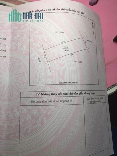 CHÍNH CHỦ CẦN BÁN LÔ ĐẤT TẠI  xóm Phúc Hậu xã Nghi Liên TP Vinh, Nghệ An