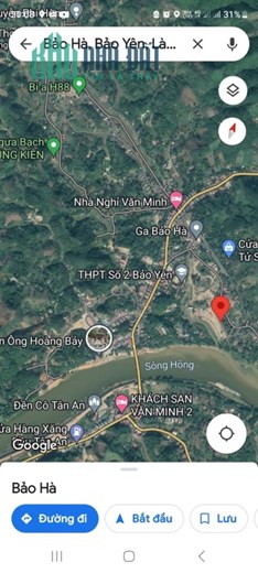 Chính chủ cần bán Lô Đất Thuộc Bản Liên Hà 1 – Xã Bảo Hà – Huyện Bảo Yên – Tỉnh Lào Cai.