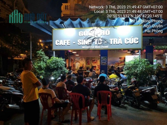 MẶT BẰNG ĐẸP- GIÁ TỐT -Sang Nhượng Gấp Quán Cafe Tại Lê Hồng Phong -  Hải Phòng