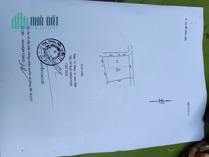 Nhượng lô đất 318m2 2 mặt ngõ thông oto gần đường Phạm Văn Đồng