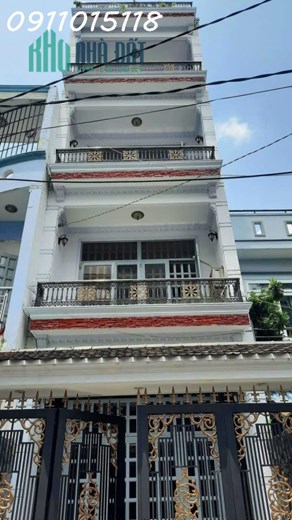NHÀ MẶT TIỀN KD - HẺM Ô TÔ 5M THÔNG - 4 TẦNG BTCT 91M2 CHỈ NHỈNH 8 TỶ.