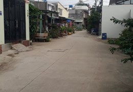 Bán lô đất góc 2 mặt hẻm 178m2 đường Tây Lân BÌnh Tân gần chợ Mỹ Hạnh Nga