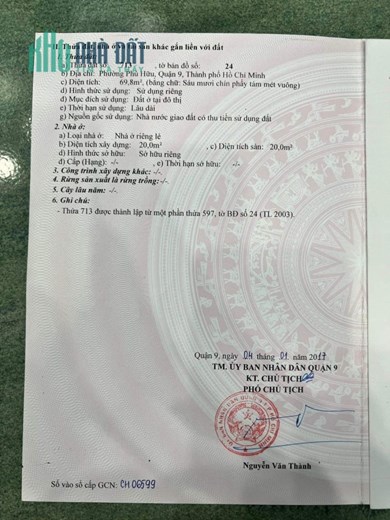 BÁN ĐẤT PHÚ HỮU QUẬN 9 GIẢM MẠNH TỪ 4,4 TỶ CÒN 3,8 TỶ