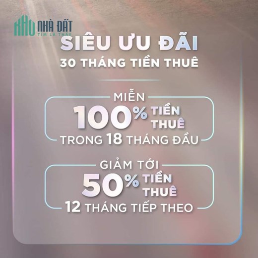 Cho thuê nhà phố Vinhomes kinh doanh miễn phí từ 18 -24 tháng