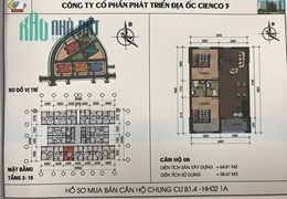 Chính chủ bán căn hộ 65m2 toà HH02-1C chung cư Thanh Hà Cienco 5
