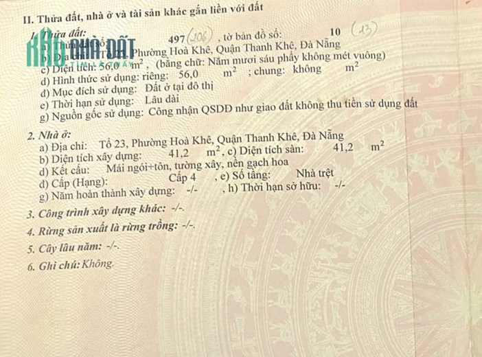 🔴💥Chào bán dãy trọ K123 CÙ CHÍNH LAN, Thanh Khê, Đà Nẵng