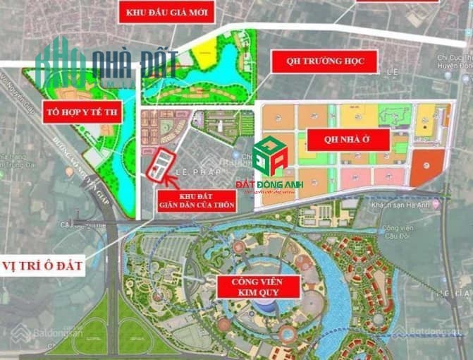 Khu đấu giá Tây Bắc Lễ Pháp Tiên Dương Đông Anh