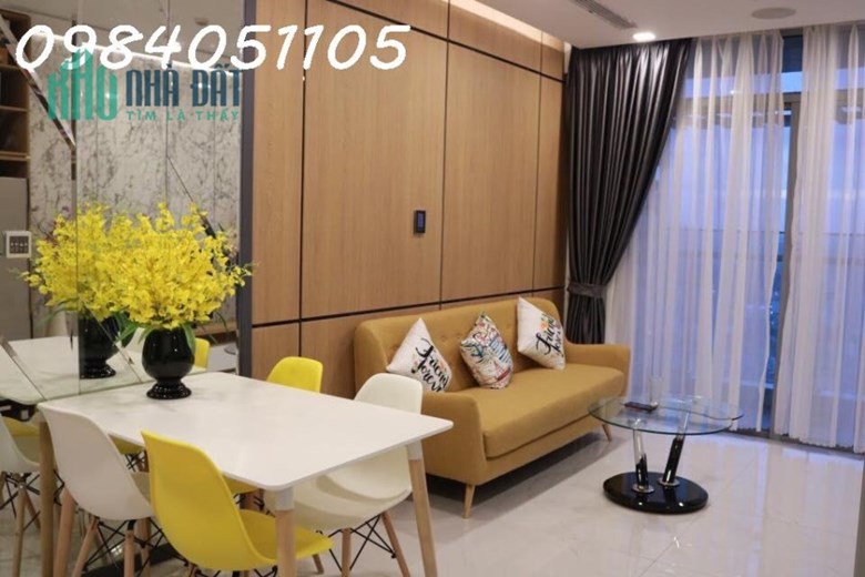CHÍNH CHỦ CHO THUÊ CĂN HỘ PHÒNG NGỦ FULL NỘI THẤT TOÀ PACK6B - CĂN 35.02 VINHOMES CENTRAL PACK