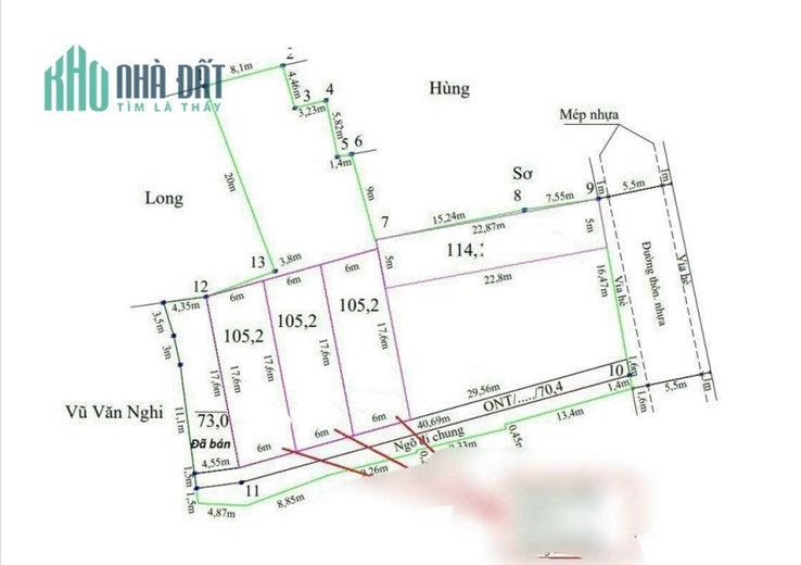 Hàng hiếm chỉ 8tr/m, oto đỗ tận cửa ngay gần trường THCH Hồng Thái - anhngo