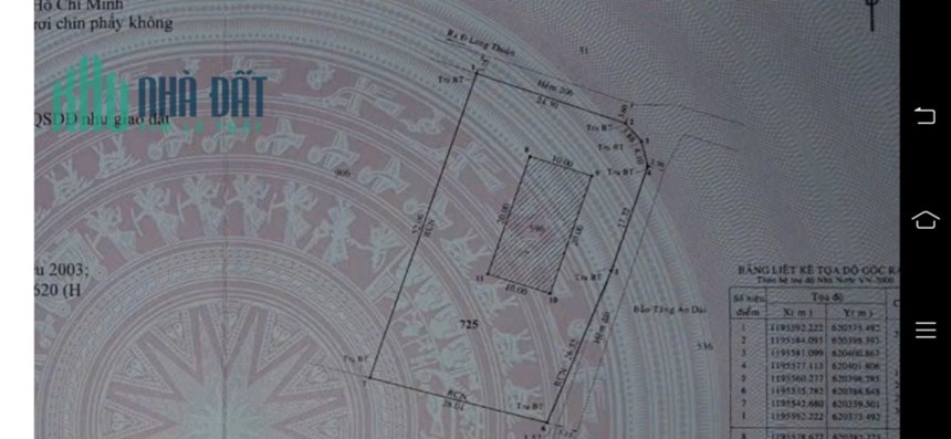 Bán 1469m đất 2MT tại TP Thủ Đức, xây Biệt Thự Vườn, quy hoạch ra 3MT. Lh:0966334433