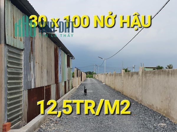Xưởng Bán - Trên 6000m2 chỉ 12,5tr/m2 MT Võ Văn Bích Bình Mỹ Củ Chi TPHCM