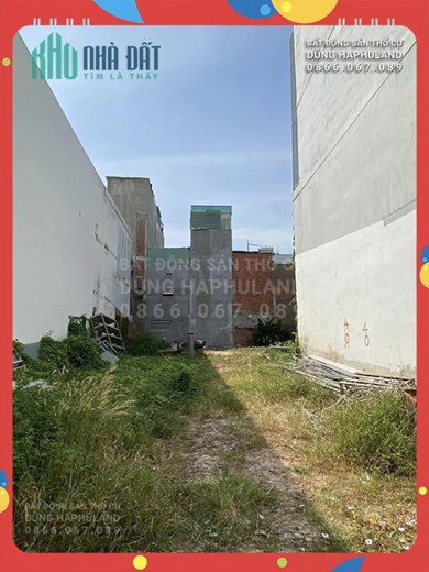 BT. 9x triệu/m2. Gần 100m2 đất ở KDC Hiện Hữu hẻm xe tải Xô Viết Nghệ Tĩnh, tặng GPXD.