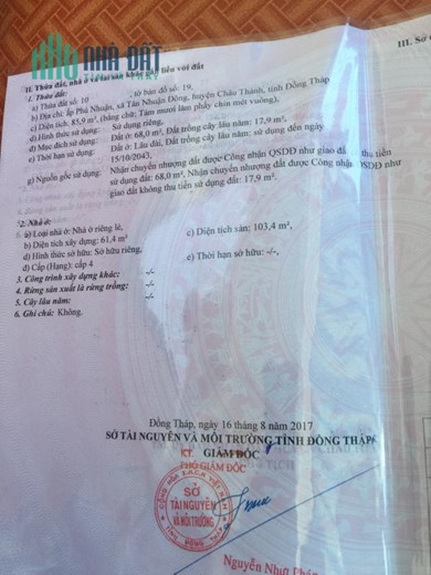 NHÀ ĐẸP - GIÁ TỐT - Cần Bán Căn Nhà Vị Trí Đắc Địa Tại Huyện Châu Thành, Đồng Tháp
