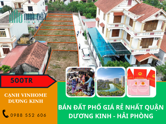 bán đất rẻ dương kinh - hải phòng ( gần vinhome Dương Kinh )