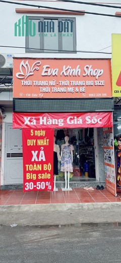 CẦN SANG NHƯỢNG GẤP MẶT BẰNG SHOP QUẦN ÁO NỮ