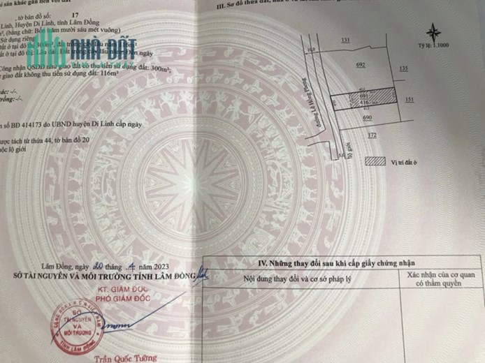 Sở Hữu LÔ ĐẤT Thổ Cư - Chính Chủ - Vị Trí Đẹp - GIÁ ĐẦU TƯ Tại Di Linh - Lâm Đồng