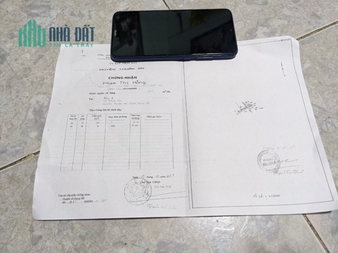 CHÍNH CHỦ BÁN ĐẤT DĨ AN, CÓ THỔ CƯ
