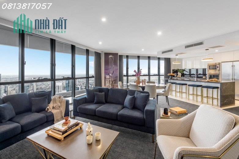 Penthouse Đẳng Cấp Thượng Lưu Masteri Central Point View Sông 220m2, 2 Tầng Chỉ 19 Tỷ