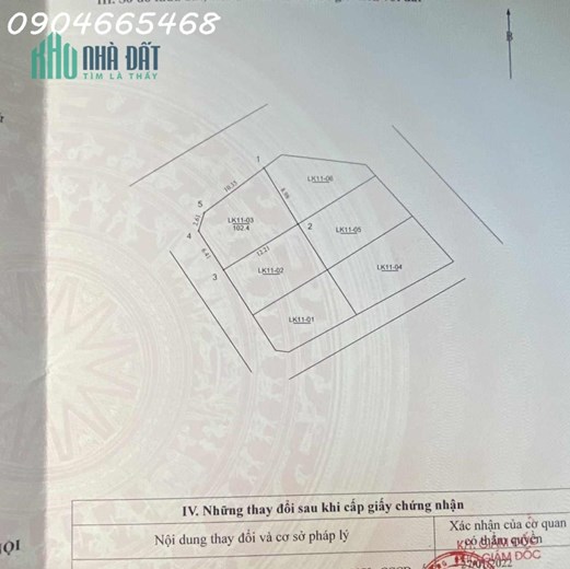 Bán đất Khu đấu giá Phường Việt Hưng, quận Long Biên, lô góc 3 mặt tiền.