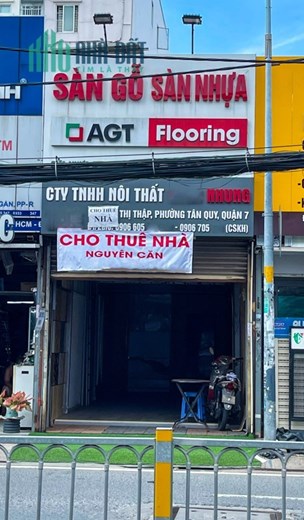 Cho Thuê Nhà Suốt Tiện Kinh Doanh Mặt Tiền Nguyễn Thị Thập Q7 Gần Lotte Mart Giá 23tr