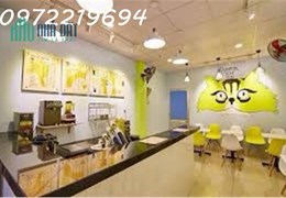 [HÀ NỘI] CHÍNH CHỦ NHƯỢNG LẠI QUÁN TRÀ SỮA - TRÀ CHANH - TRÀ TRÁI CÂY NHƯỢNG QUYỀN