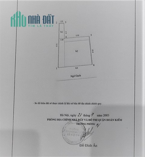 VUA MẶT PHỐ bán nhà Ngõ Gạch giá 50 tỷ, 80m x2T , MT 8m, cho Khách sưu tầm phố cổ