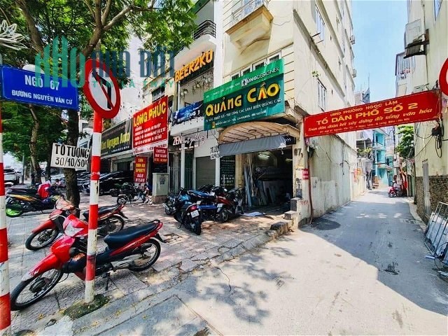 Bán nhà Nguyễn Văn Cừ 60m2_5 Tầng_mặt tiền 4m_giá 5.95 tỷ  ngõ rộng ô tô đỗ cửa