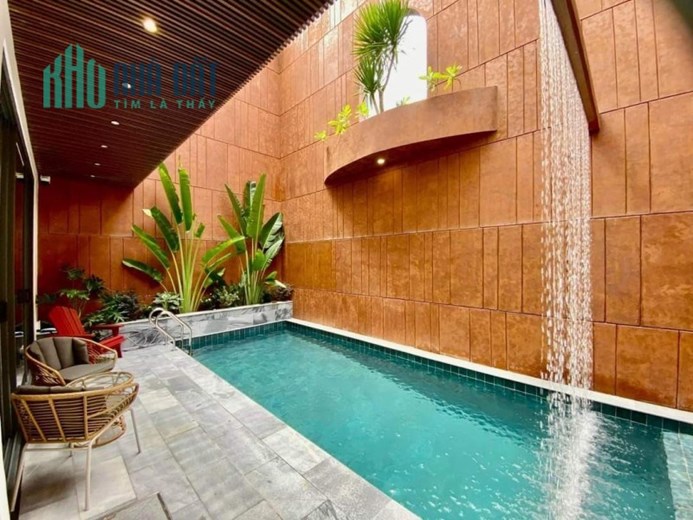 ►Biệt Thự Nam Việt Á sát Chương Dương cầu Tuyên Sơn, 200m2, 3 tầng