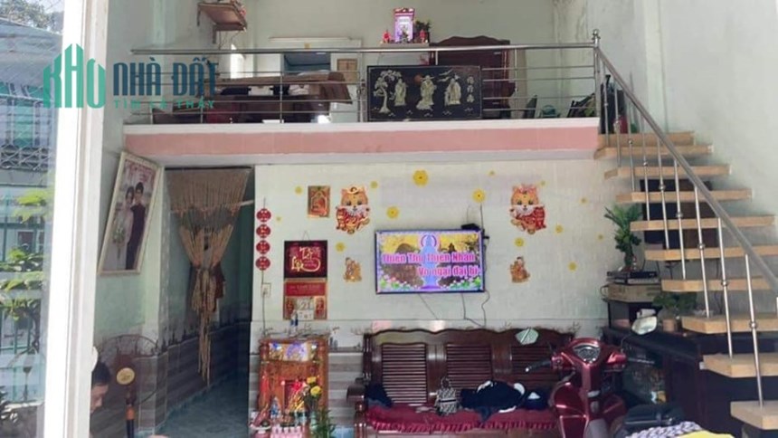 ♪Nhà Thái Thị Bôi 81m2 C4 lửng đúc, kiệt 3m, 2.05 tỷ