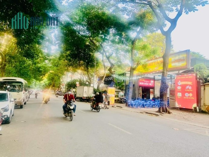 Giảm Chảo 7 tỷ! Chỉ còn 59 tỷ, Lô đất Siêu Phẩm Linh Đàm, Quận Hoàng Mai, 275m x C4, Mt 12.5m.