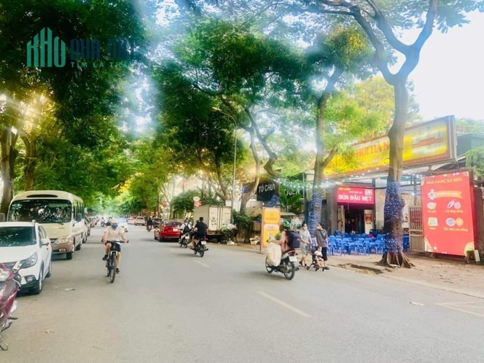 Giảm Chảo 7 tỷ! Chỉ còn 59 tỷ, Lô đất Siêu Phẩm Linh Đàm, Quận Hoàng Mai, 275m x C4, Mt 12.5m.