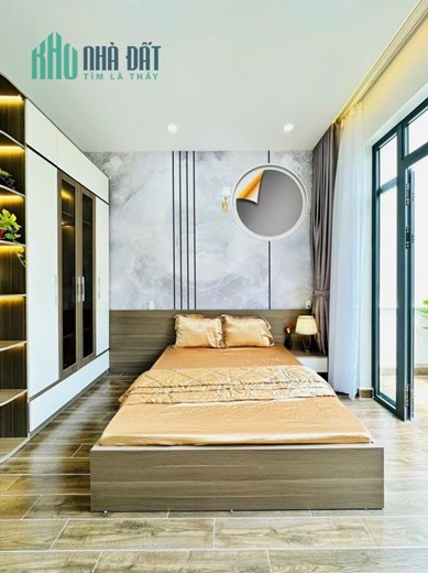 HẺM XE HƠI ĐỖ CỬA - SỔ NHƯ TỜ A4 - NHÀ ĐẸP KHÓ TẢ - TẶNG NỘI THẤT XỊN XÒ - KHU VIB GÒ VẤP - 1 KHÁCH