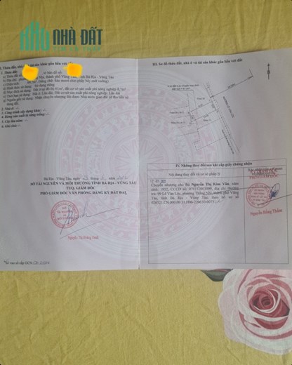 Bán Gấp căn nhà 1 trệt 2 lầu mặt tiền Lê Văn Lộc Vũng Tàu