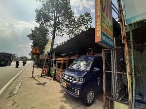 Sang mặt bằng kinh doanh đường Mỹ Phước Tân Vạn, Phú Lợi, Thủ Dầu Một, Bình Dương.