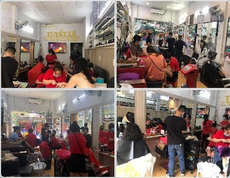 Do đi định cư nước ngoài cần sang tiệm tóc - nail đang hoạt động tốt tại Trần Não, TP.Thủ Đức,