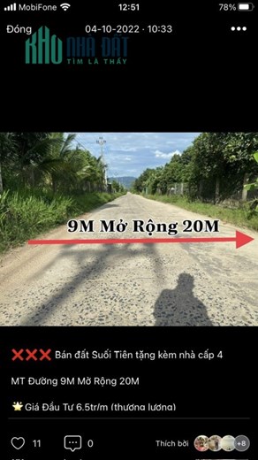 ĐẤT ĐẸP - GIÁ TỐT - Cần Bán Lô Đất Vị Trí Đắc Địa Tại Xã suối Tiên, Huyện Diên Khánh, Khánh Hòa