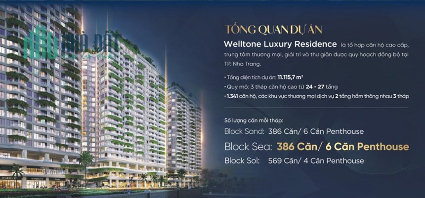 Lý do không nên bỏ lở căn hộ biển cao cấp welltone luxury residence vào thời khắc này