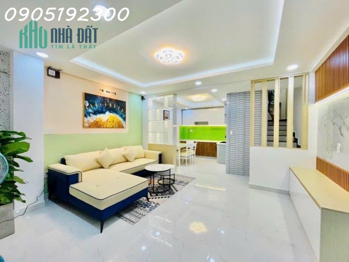 5,5 TỶ NHÀ ĐẸP, MỚI, TẶNG FULL NỘI THẤT Ở BÌNH THẠNH, 5PN-6WC-48M2 , 3 TẦNG ,