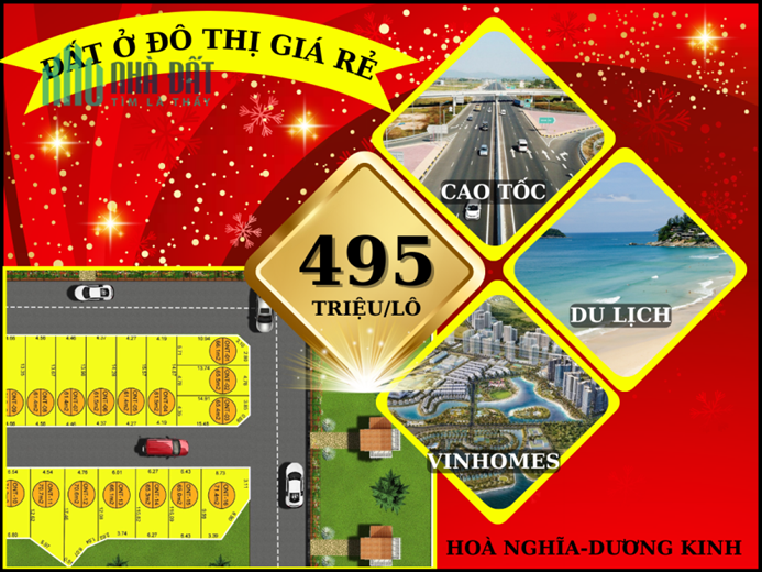 Chính chủ bán đất ở đô thị giá rẻ gần Vinhomes Dương Kinh