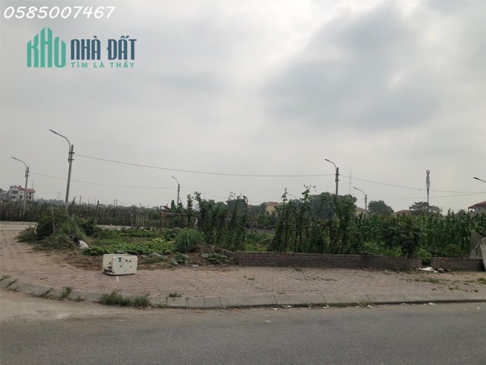 Bán đất đấu giá X5 Trung Oai Tiên Dương Đông Anh,mặt đường kinh doanh giá 6X