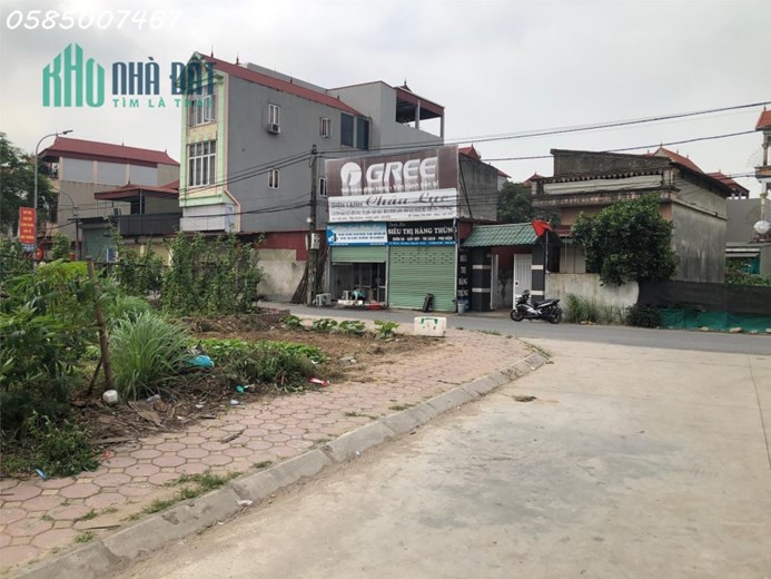 Bán đất đấu giá X5 Trung Oai Tiên Dương Đông Anh,mặt đường kinh doanh giá 6X