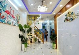 Nhà bán đườngTân Hòa Đông - Q.6 - XE HƠI ĐỖ CỬA - 3 TẦNG ĐẸP LUNG LINH - CHỈ HƠN 3 TỶ
