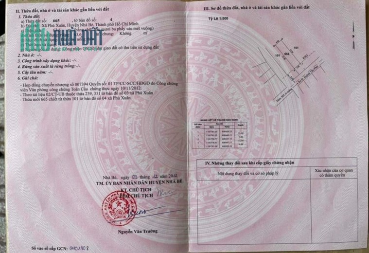 Bán đất 2174 Huỳnh Tấn Phát, 4x20m, giá 3.7 tỷ