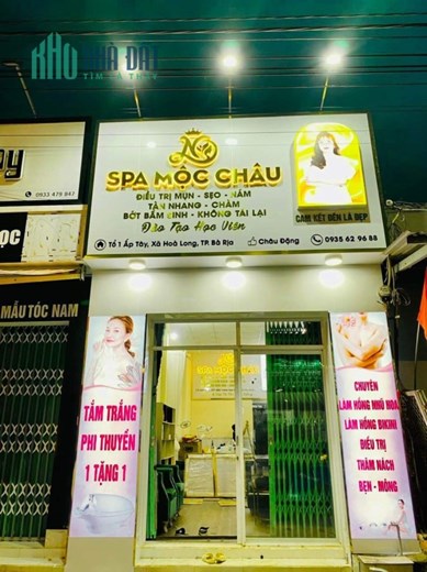 NHƯỢNG LẠI SPA NẰM TRÊN CON ĐƯỜNG ĐẸP TỈNH LỘ 52 HOÀ LONG TP BÀ RỊA