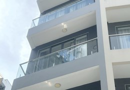 Nhà hẻm ô tô 4 tầng đường số khu Phạm Thế Hiển P4Q8 giá 15tr
